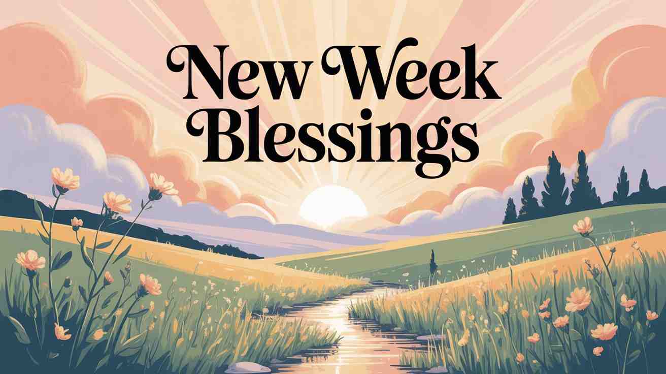 100+ Inspirational New Week Blessings to Start Fresh