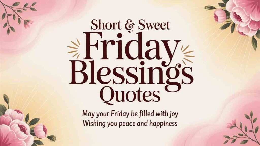 short-and-sweet-friday-blessings-quotes