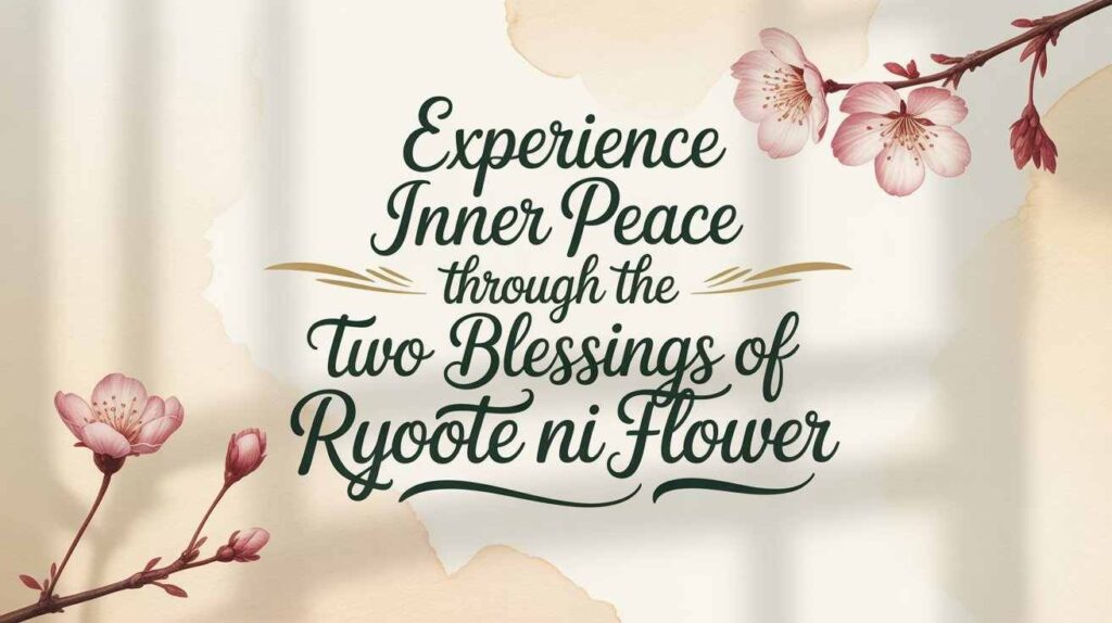 experience-inner-peace-through-the-two-blessings-of-ryoute-ni-flower