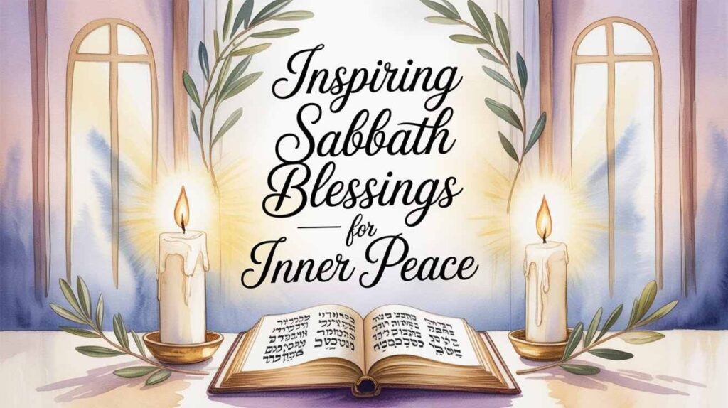 sabbath blessings