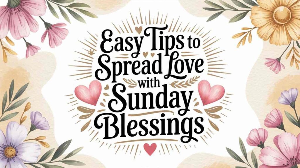 easy-tips-to-spread-love-with-sunday-blessings