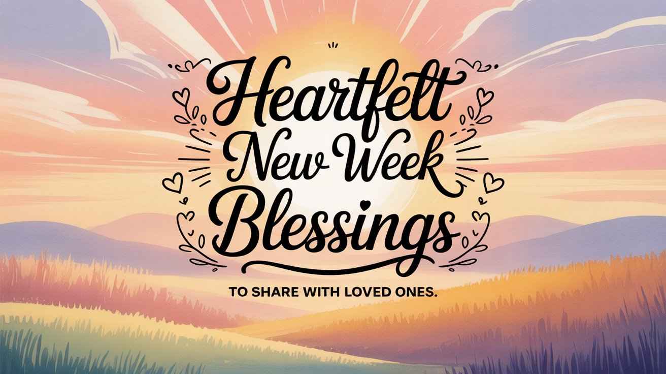 New Week Inspire 100+ Inspirational New Week Blessings to Start Fresh