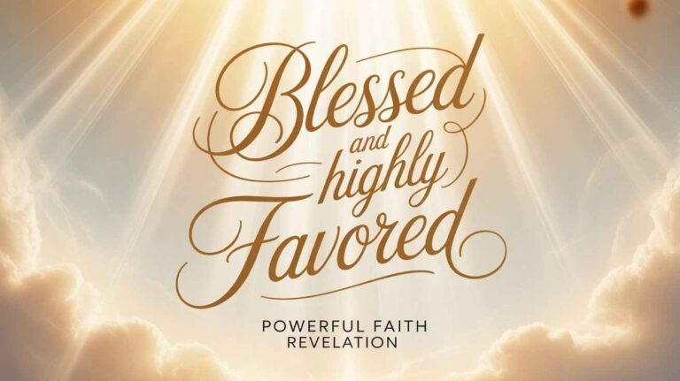 blessed and highly favored meaning