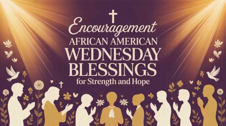 encouragement african american wednesday blessings