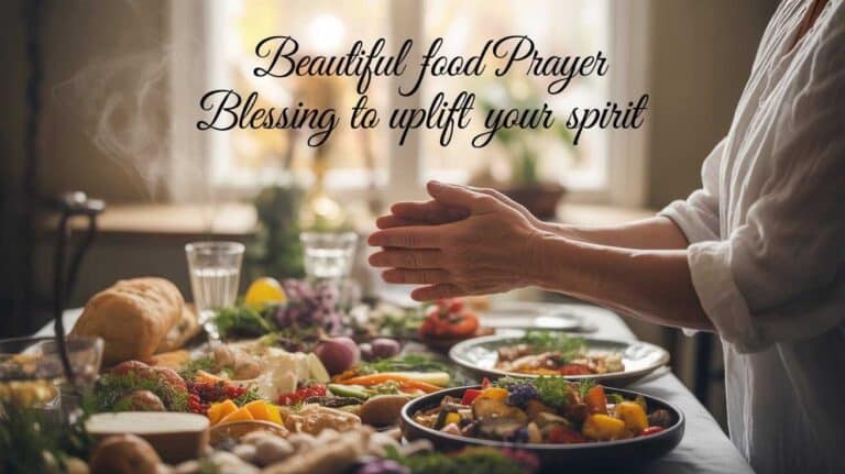 food prayer blessing