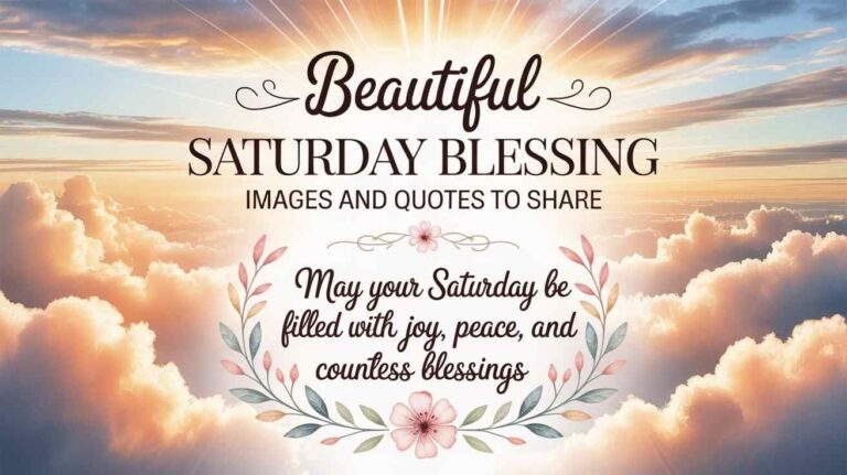 saturday blessing images and quotes
