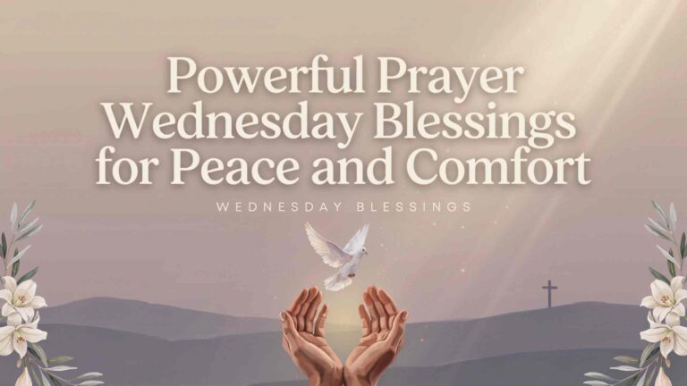 prayer wednesday blessings