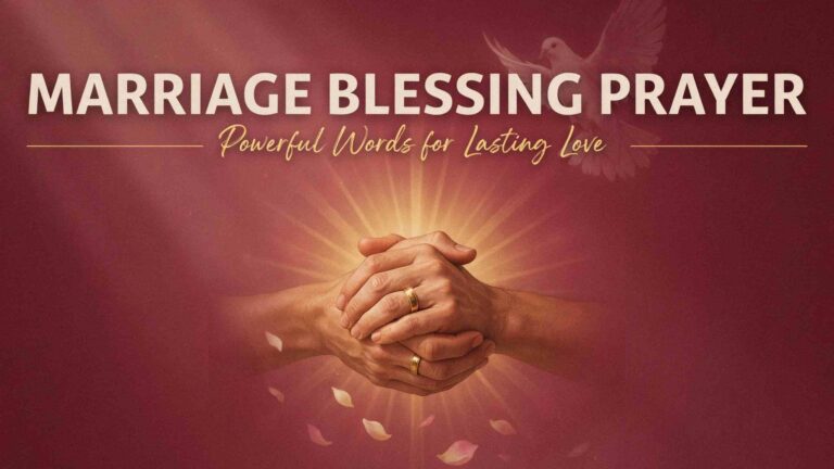 marriage blessing prayer