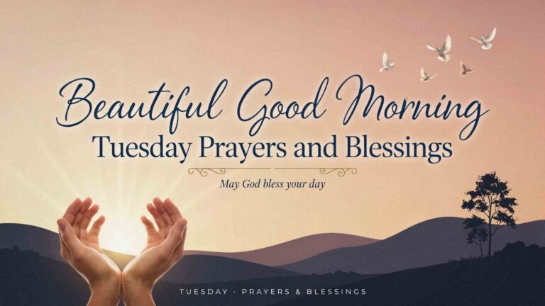 good morning tuesday prayers and blessings